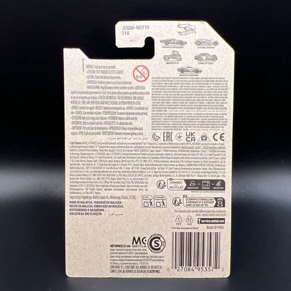 Hot Wheels 2025 Spring Edition Purple Mighty K from Spring Easter Set - Picture 5 of 7